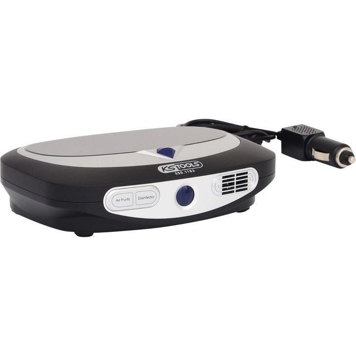 Purificator de aer, LEICKE, cu Lampa UV-C, CADR: 180m³ / h, Filtru HEPA, Afisazi LCD Tactil, Alb