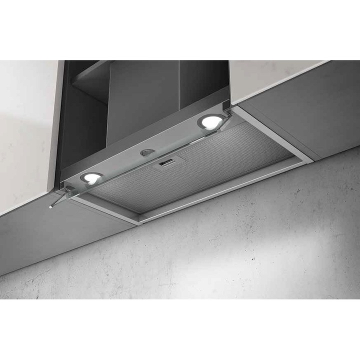 Hota Elica, incorporata, inox, canalizata, 67 dB