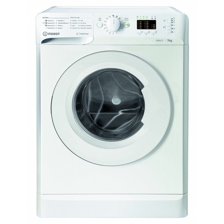 Masina de spalat rufe Indesit MTWA71252WPL, alb