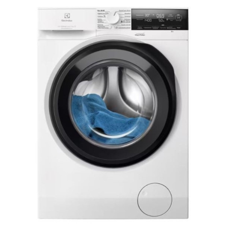 Перална машина Electrolux EW7F3492QP, система SteamCare, бърза програма 25 мин, бяла