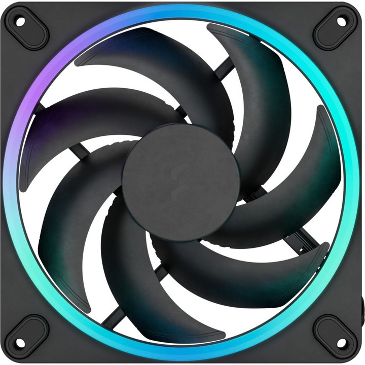 Ventilator PC Fractal Design Momentum 14 RGB, 14cm, 350-1800rpm, 28dBA, negru