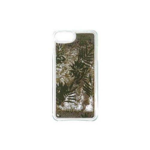 Capac protectie spate Guess pentru iPhone 7/6S/6 colectia Liquid Glitter Palm Spring - Auriu
