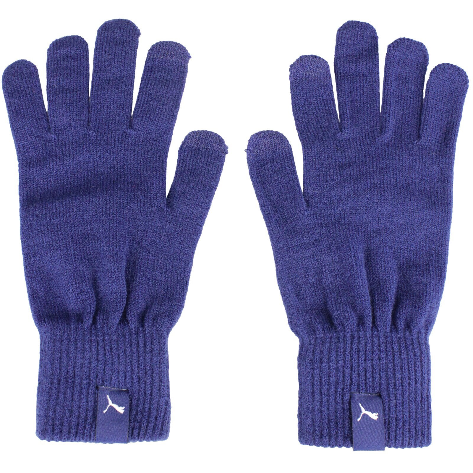 Manusi unisex Puma Knit 04131602, M, Albastru