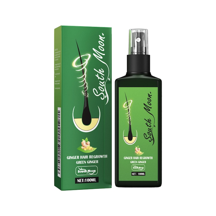 Spray pentru ingrijirea parului SouthMoon, tratament nutritiv pentru scalp, formula anti-cadere, 100ml, 14x5x3.3cm