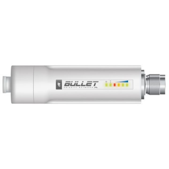 5GHz Bullet M5-HP, AP-CPE, Outdoor, 25dBm, PtP/PtMP, 1 10/100Mbit Port безжична точка за достъп