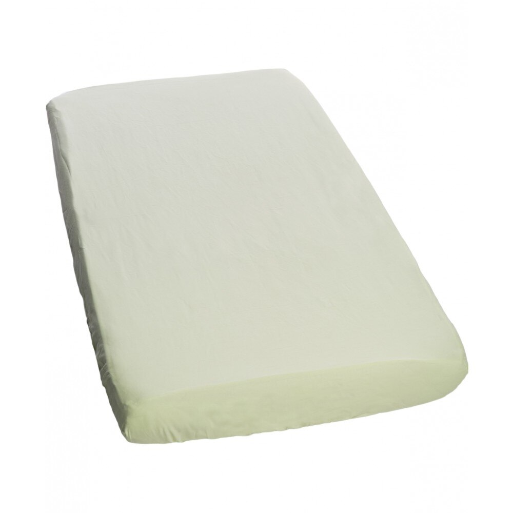 Cearceaf din bumbac cu elastic 120x60 cm Verde deschis