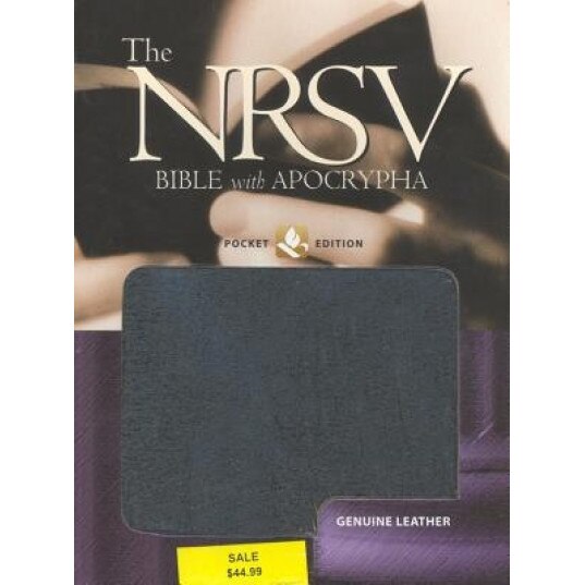 Pocket Bible-NRSV, Oxford University Press (Manufactured by)