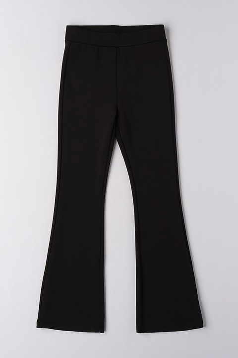 IDO, Bővülő szárú egyszínű nadrág, Fekete