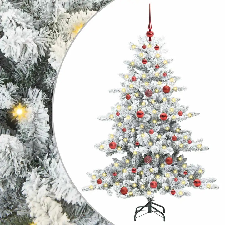 vidaXL Brad de Craciun artificial cu ramuri articulare 150cm PVC