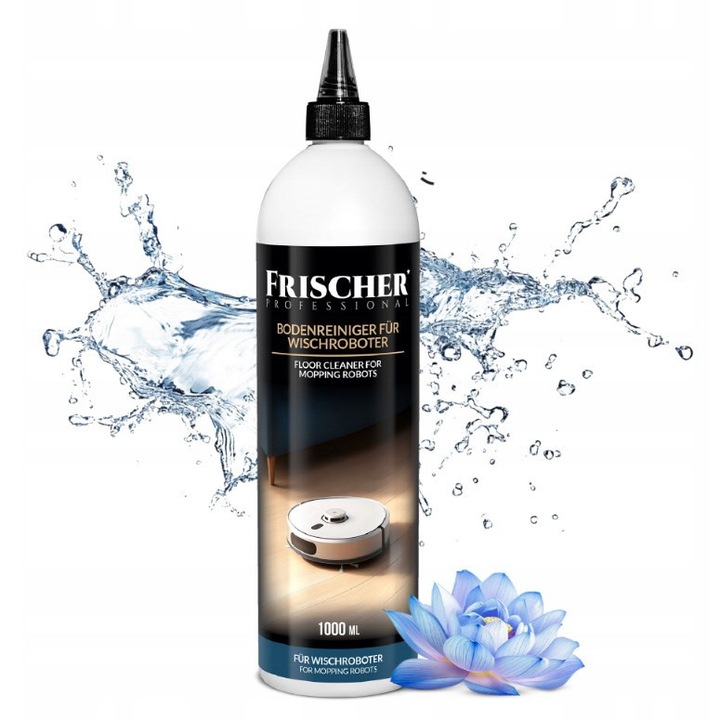 Detergent universal Frischer 1l, pentru robot mopuri, concentrat, curatare eficienta, fara urme, pentru suprafete din lemn