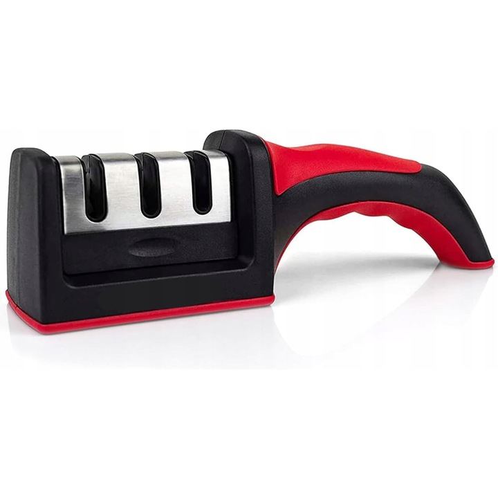 Ascutitoare cutite, WS, trifazica 3 in 1, compacta, 215x50x63mm, 180g