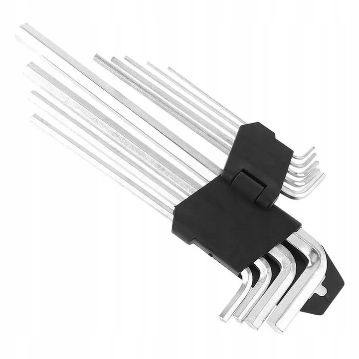 Set de chei imbus Pianida 1.5-10mm 9 bucati, lungi, multicolor