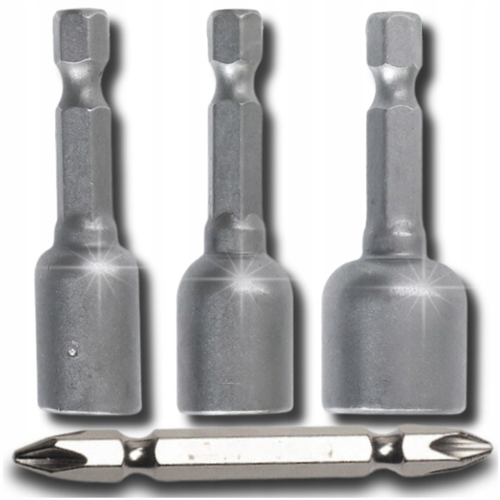 Set de chei magnetice Tagred 8/10/13 mm, lungime 60 mm, material: otel crom-vanadiu