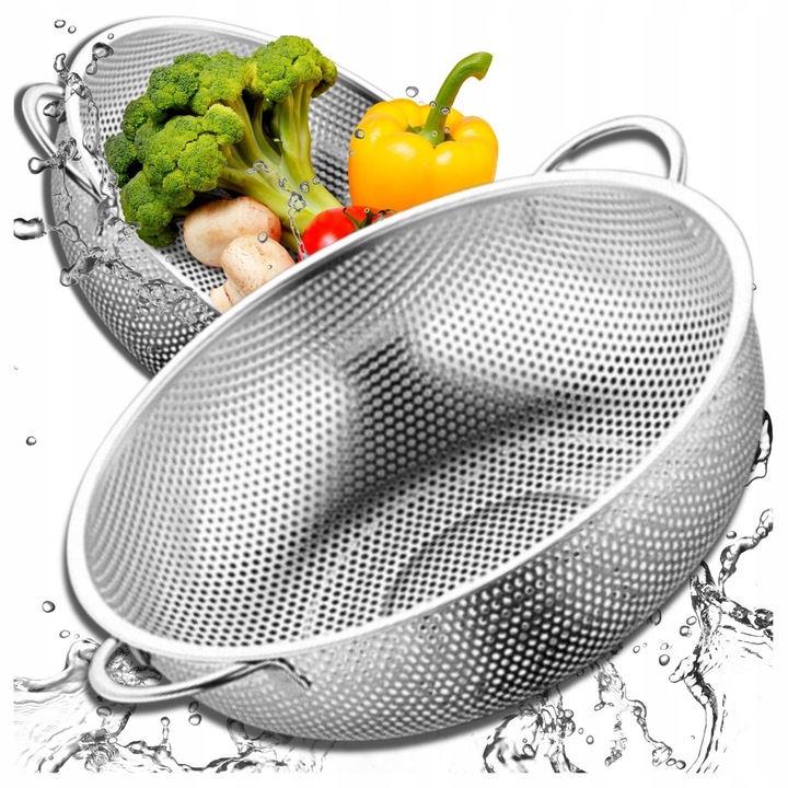 Strecurator metalic, 31cm, inox, design modern, argintiu, 11cm