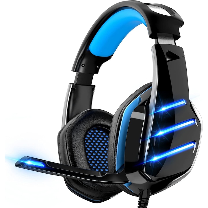 PC Headhones Tronsmart KH02 Kid Headphones, Wireless Bluetooth 5.3, Children Gifts, 93dB Safe Volume Limiter, Foldable & portable Craft, 45 Hours Playtime, Type-C/Aux-in Cable, Rugged Durability, Built-in HD Mic, Blue