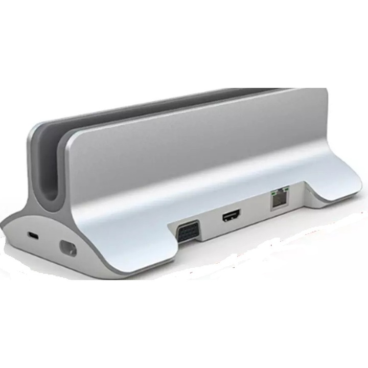 Statie de andocare USB Type-C 13-in-1, 4K HDMI, VGA 1080P, set complet