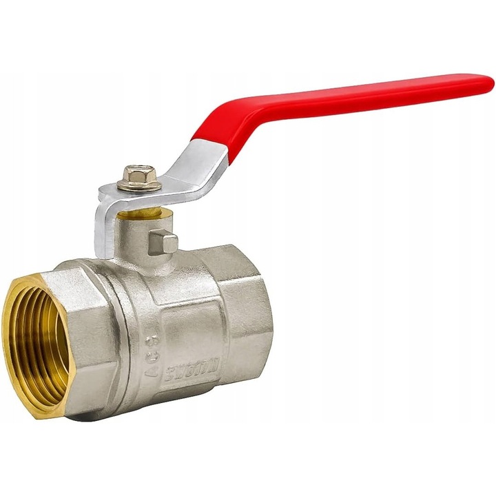 Robinet trecere 1/2", Diamond, 1/2" filet interior, temperatura -20C la 180C, presiune maxima 63 bar