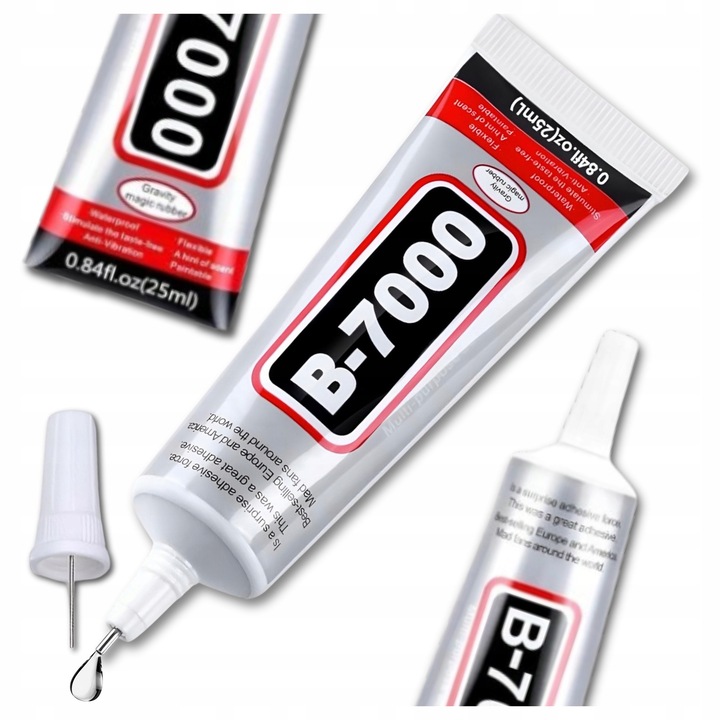 Adeziv montaj B7000 110ml, transparent, rezistent la intemperii