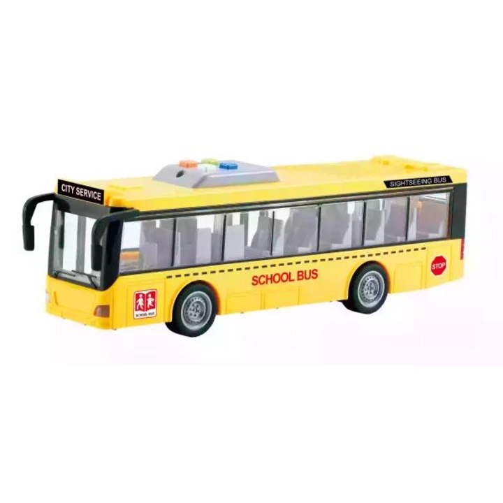 Autobuz de jucărie cu efecte de lumină și sunet - galben Global Express Far East Ltd.