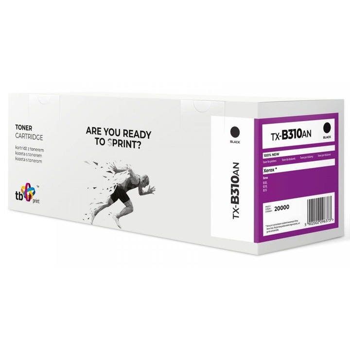 Toner за лазерен принтер TB Print, модел TX-B310AN, черен, 100% нов