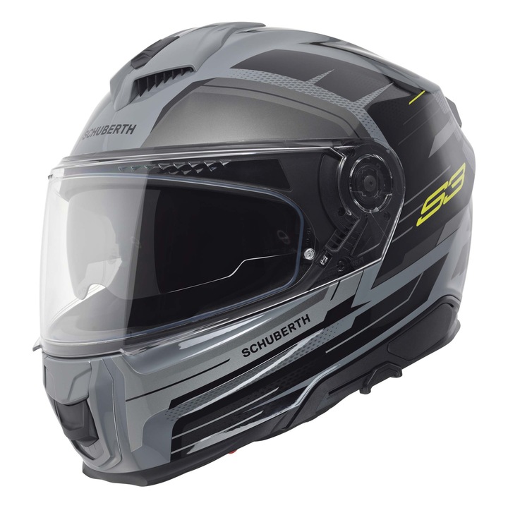 Casca moto, SCHUBERTH, gri, marime L, cu sistem de comunicatie SC2 integrat