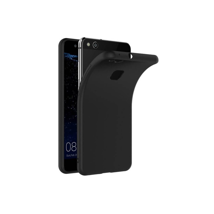 Капак за Huawei P10 Lite, MyStyle Perfect Fit, черен