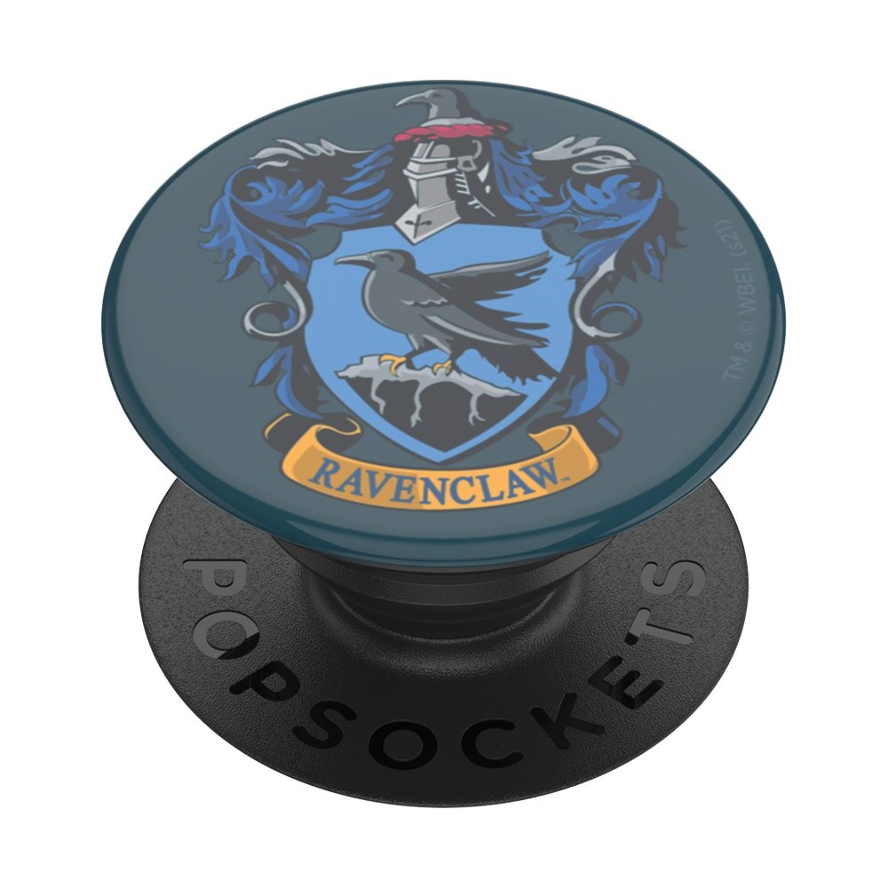 Suport universal de telefon si tableta Popsockets, PopGrip Ravenclaw Harry Potter, colectie licentiata