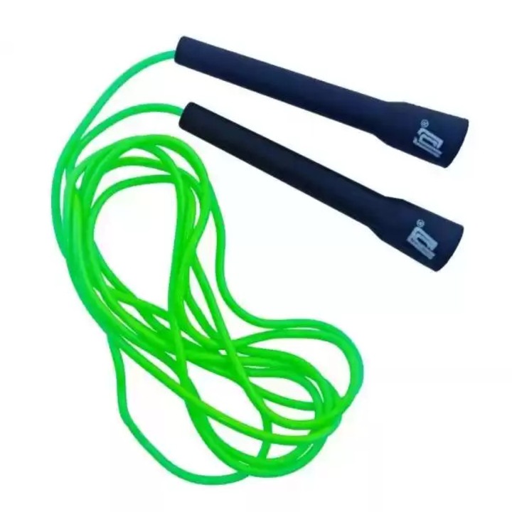 Coardă de sărit Pros Pro Fast, verde, rezistentă, ușoară
