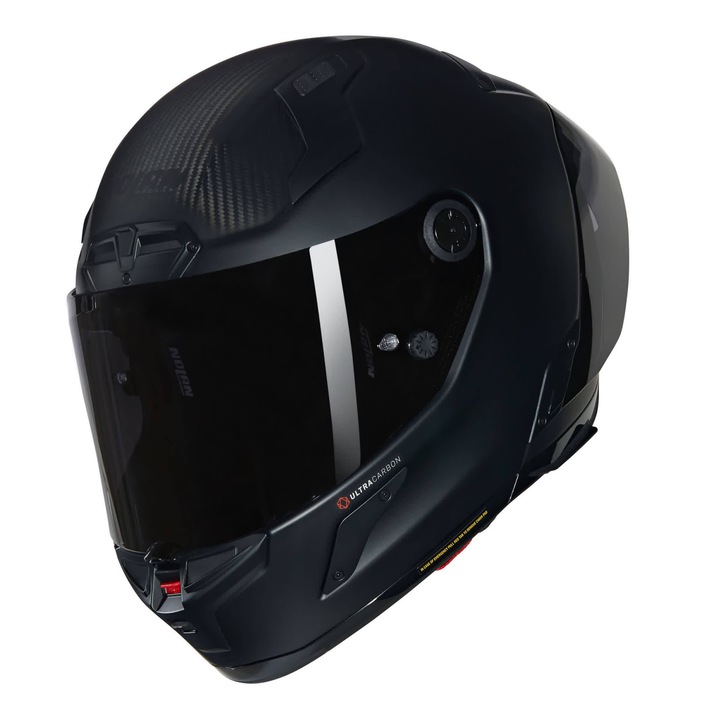 NOLAN X-804 Ultra Carbon motoros sisak, matt fekete, M, UN/ECE 22-06 tanúsítvánnyal