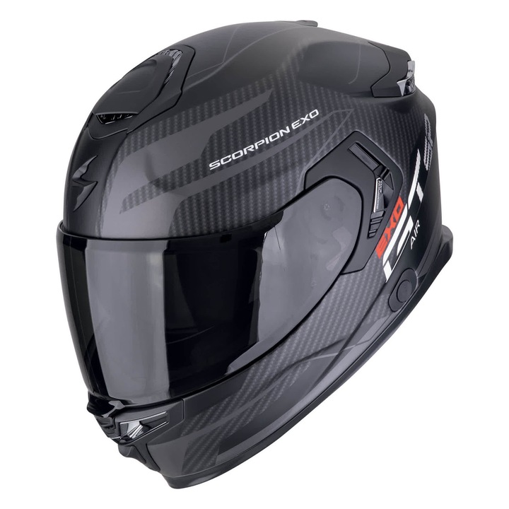 Casca moto ScorpionEXO EXO-GT SP Air, carbon, marime S, rosu