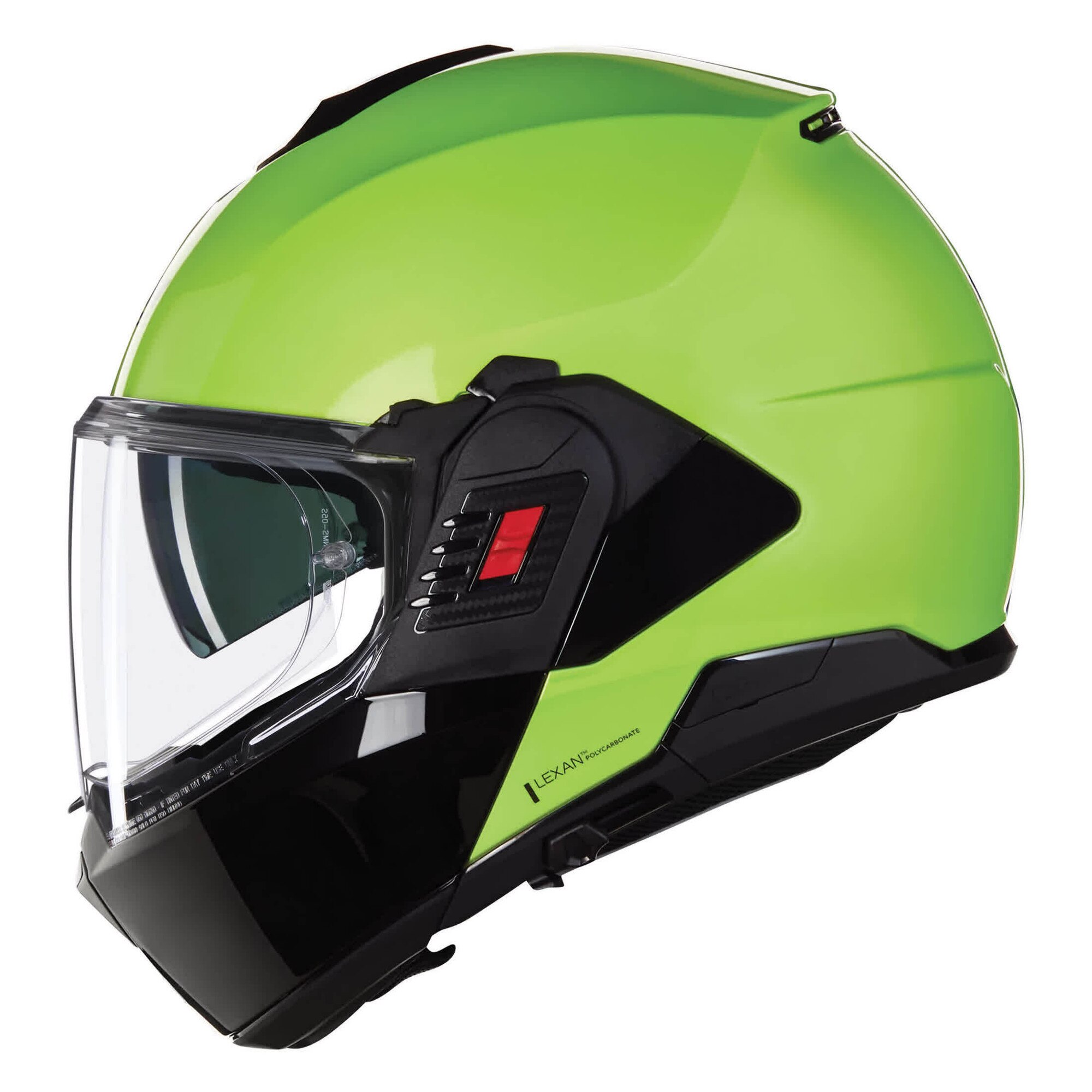 Casca moto NOLAN N120, Lexan, verde, XL, sistem flip-back - eMAG.ro