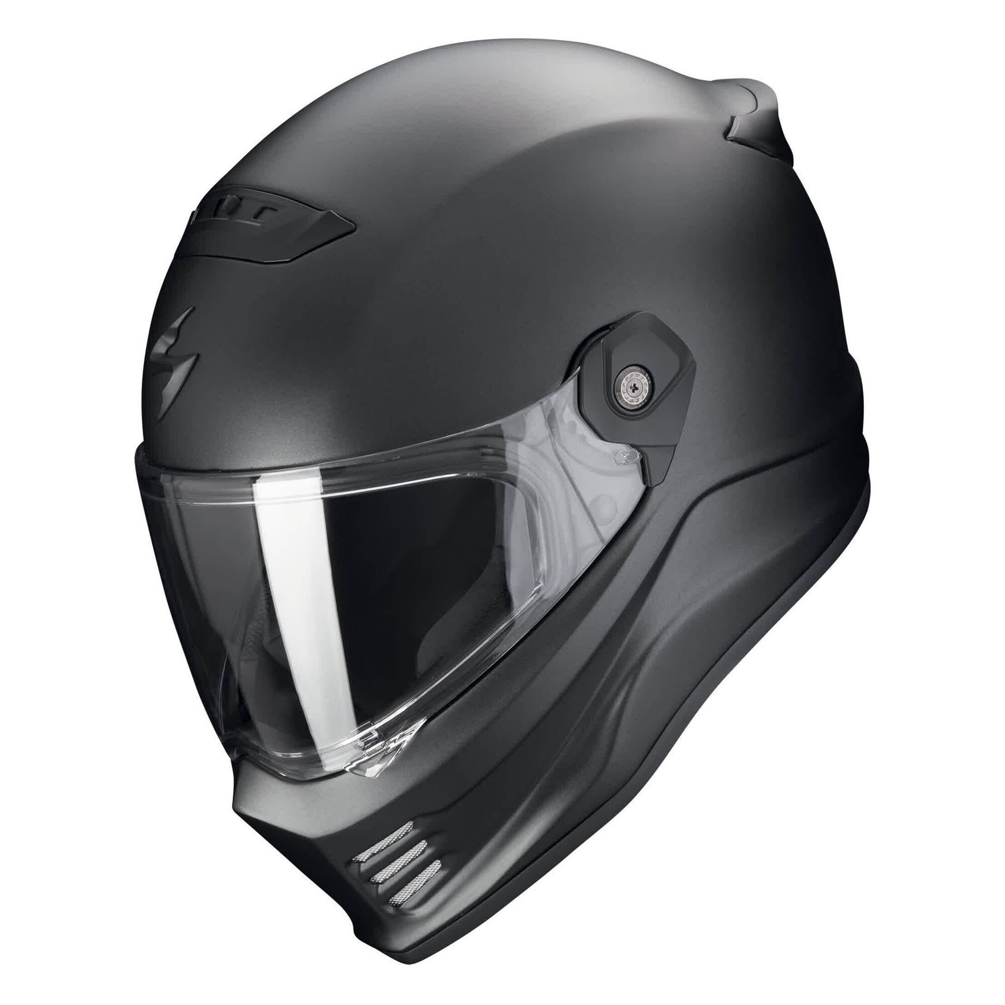 Casca moto modulara, Bell, SRT, neagra, 3 dimensiuni EPS