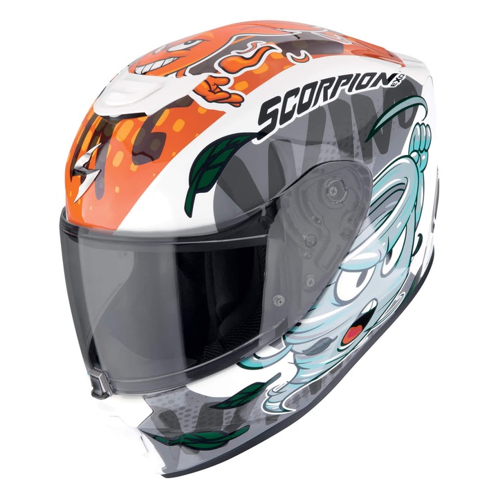 Casca moto ScorpionEXO EXO-JNR Air, multicolor, JS48-49CM