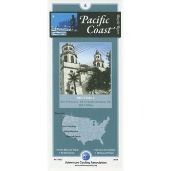 Pacific Coast Bicyle Route #4: San Francisco, CA - Santa Barbara, CA (384 Miles), Adventure Cycling Association (Author) Pacific Coast Bicyle Route #4: San Francisco, CA - Santa Barbara, CA (384 Miles), Adventure Cycling Association (Author)