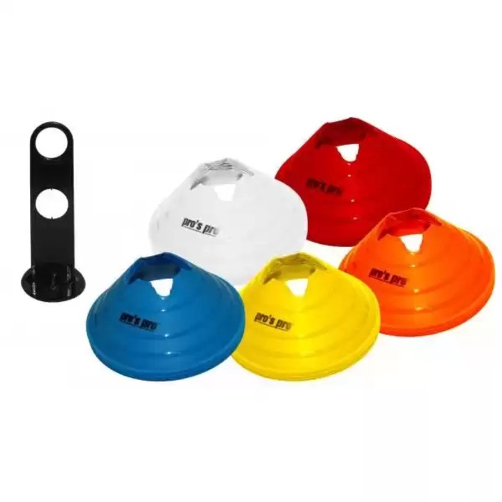 Set 50 discuri de marcare Pro's Pro, diametru 20 cm, antrenament sportiv