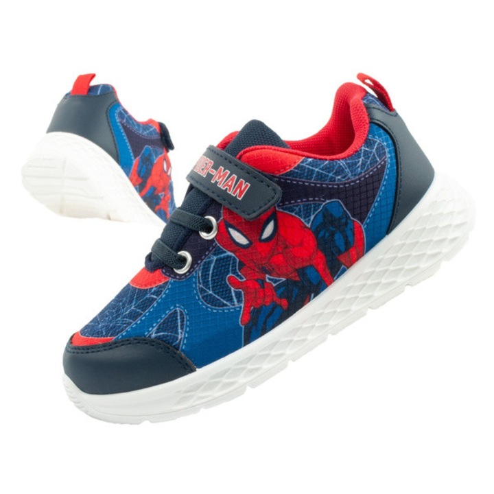Детски маратонки Leomil Spider-Man, за момчета, леки, Тъмносин