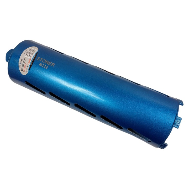 Coroana diamantata Silver, 132mm x 450mm, 1.1/4 UNC, 6 segmente, fara racire, pentru beton armat