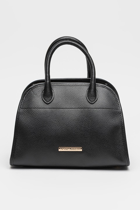 Antonia Moretti, Bőr válltáska, Fekete