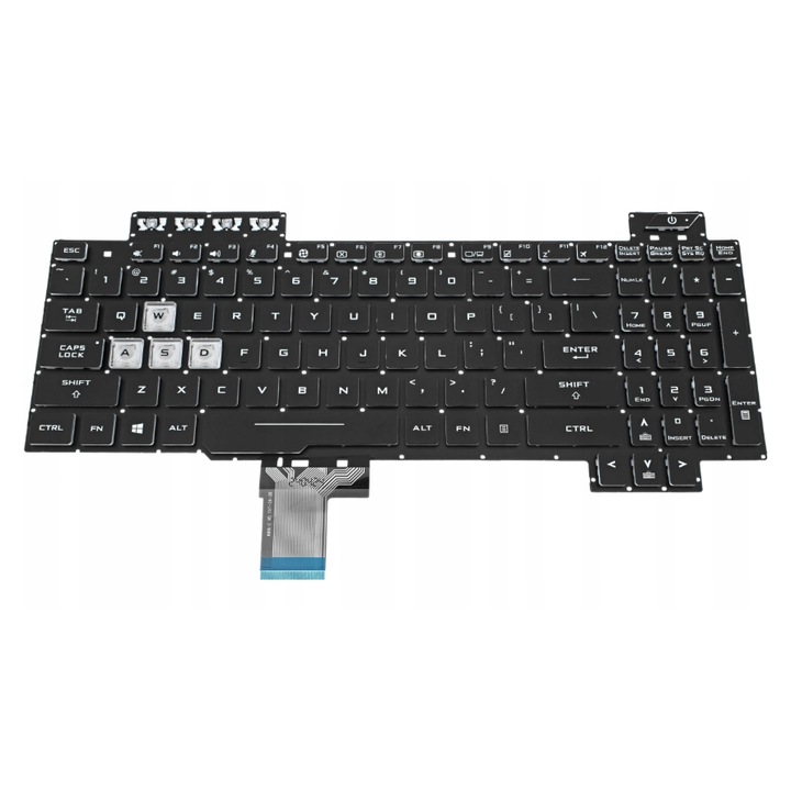 Tastatura laptop Asus TUF Gaming FX705 FX705D FX705DY FX705DD FX705DT FX705DU 8 pin