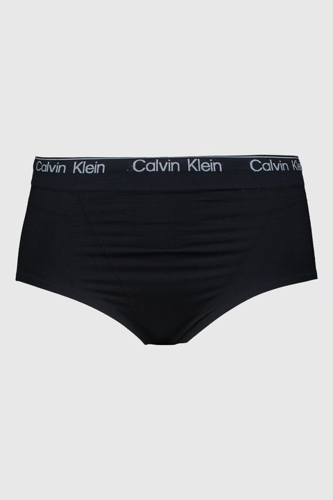 CALVIN KLEIN, Chiloti cu banda logo, Negru, S