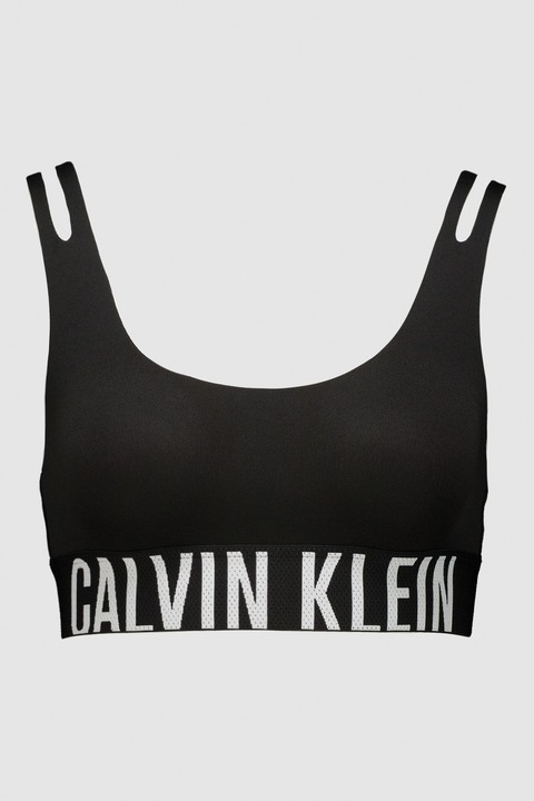CALVIN KLEIN, Logós melltartó, Fekete