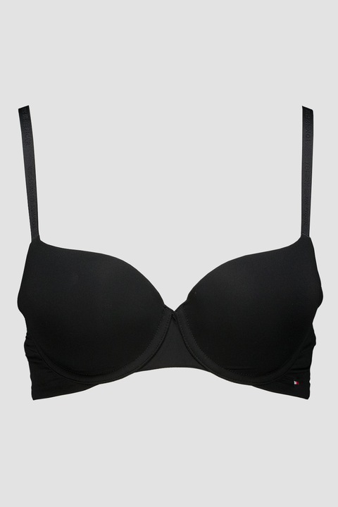 Tommy Hilfiger, Merevítő nélküli melltartó, Fekete