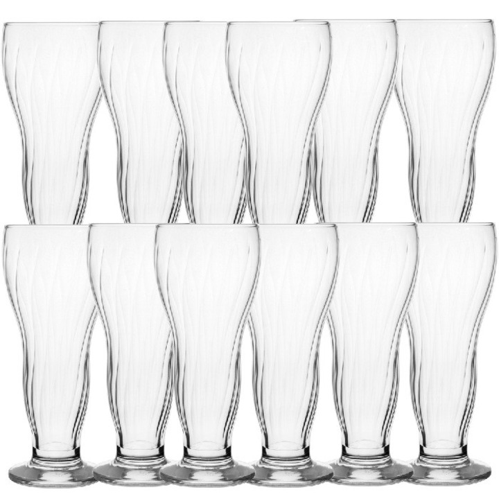 Set 12 pahare cocktail Nadir Clube 360ml, 7, 7xh18cm