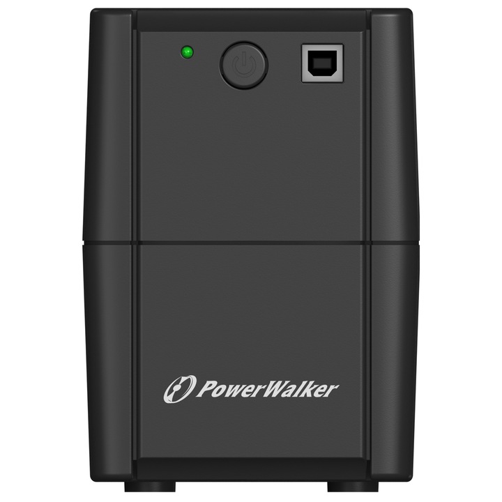 UPS Power Walker line-interactive 650VA/360W, iesire 2xShuko, baterie 12V/7Ah