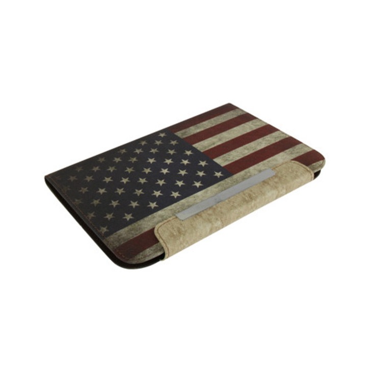 Husa protectie SKY FLAG pentru SAMSUNG GALAXY NOTE 8 (8.0 Inch - N5100) Flip orizontal, Book cover, Stand - USA
