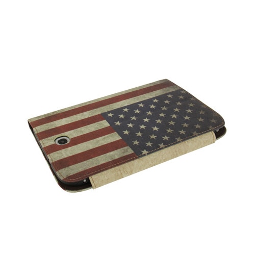 Husa protectie SKY FLAG pentru SAMSUNG GALAXY NOTE 8 (8.0 Inch - N5100) Flip orizontal, Book cover, Stand - USA