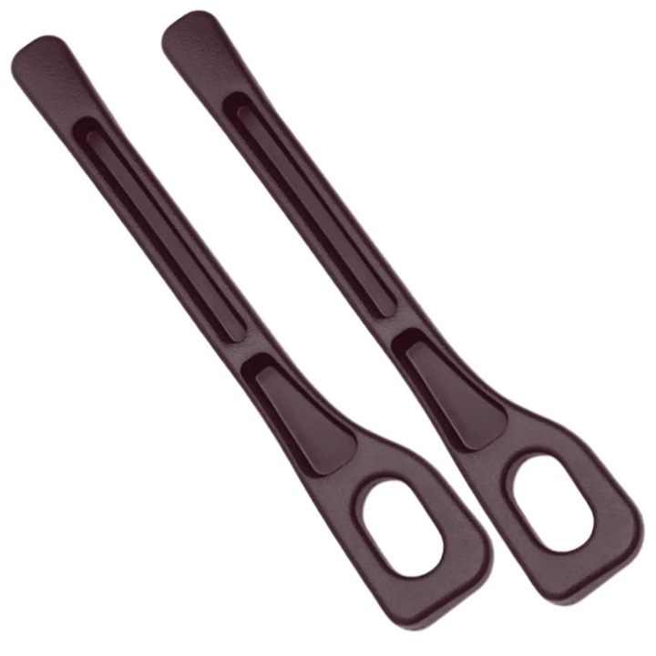 Set 2 bucati insertii auto universale Edibazzar, protectie anti-cadere obiecte, din piele ecologica PU, 40.5x3cm, maro