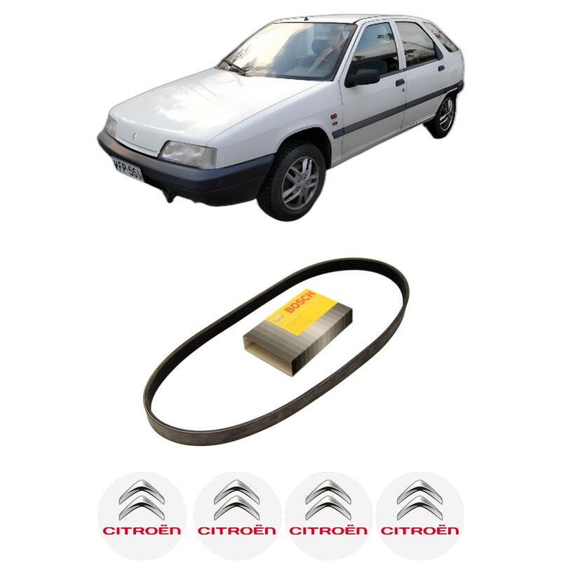Curea transmisie accesorii CITROEN ZX Hatchback Van (N2) 1.9 D din