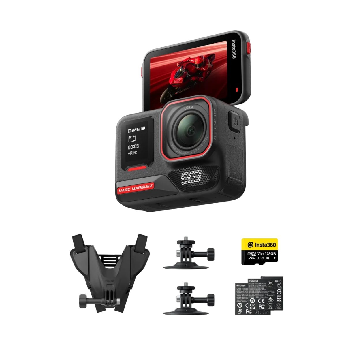 Camera video sport Insta360 GO2, Waterproof, Alb - eMAG.ro