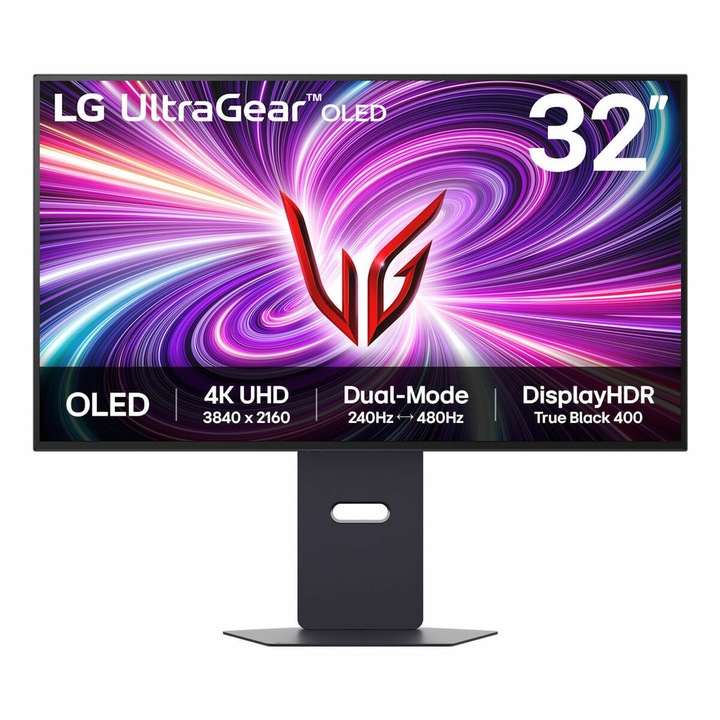 LG 32GX870A-B 4K Ultra HD 32" Gamer Monitor, Fekete, 3840x2160px, 0,03ms válaszidő